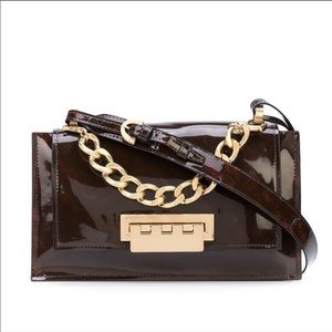 NWT Zac Posen Earthette Tortoise Shoulder Bag